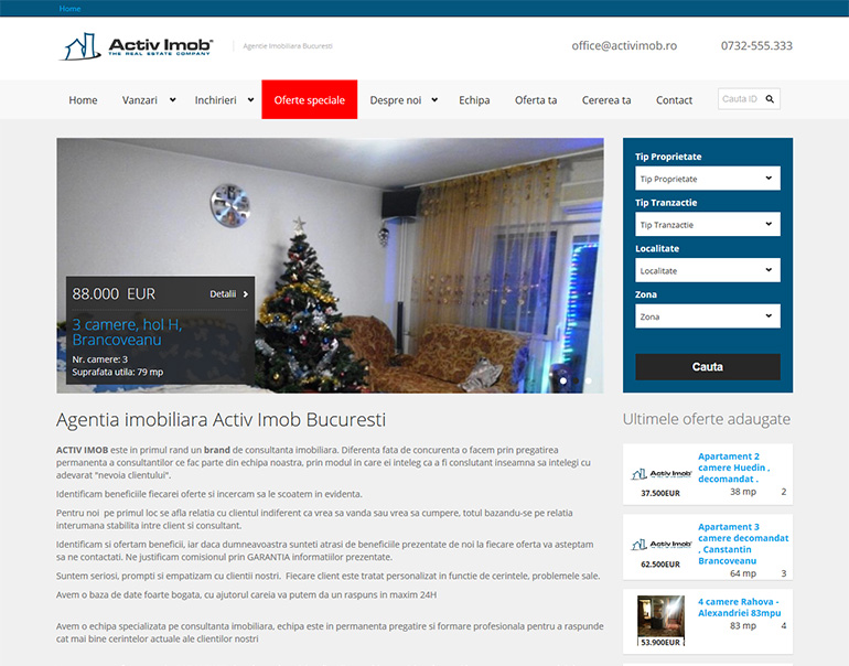 Activ Imob - agentie imobiliara Bucuresti
