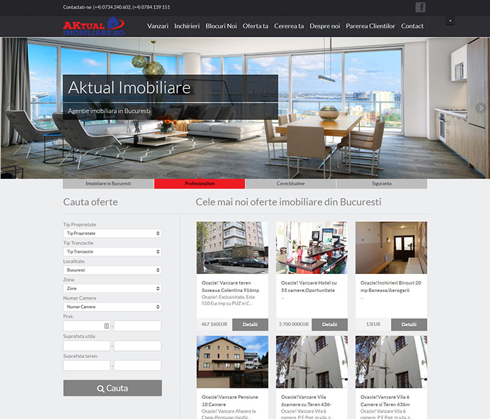 Aktual Imobiliare - agentie imobiliara Bucuresti