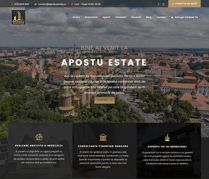 Apostu Estate - agentie imobiliara Timisoara