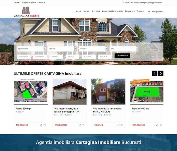 Cartagina Imobiliare – agentie imobiliara Bucuresti