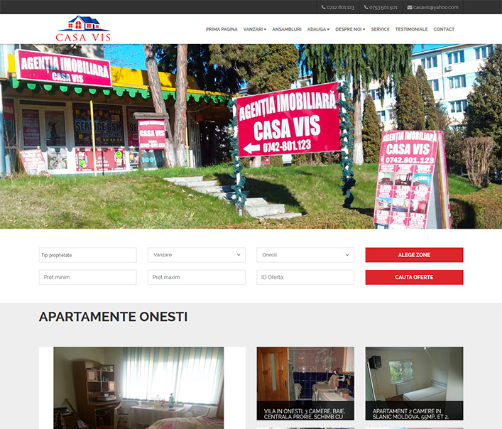 Casa Vis - agentie imobiliara Onesti