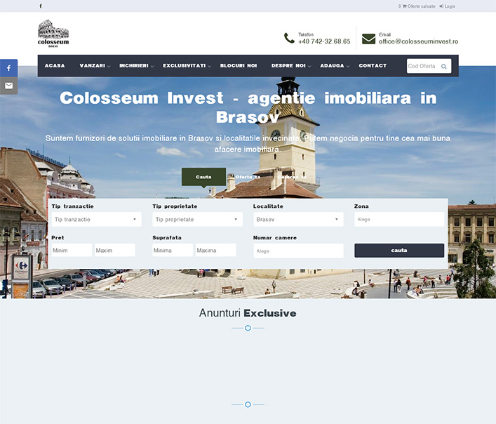 Colosseum Brasov - agentie imobiliara Brasov