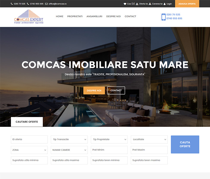 Comcas Expert - agentie imobiliara Satu Mare