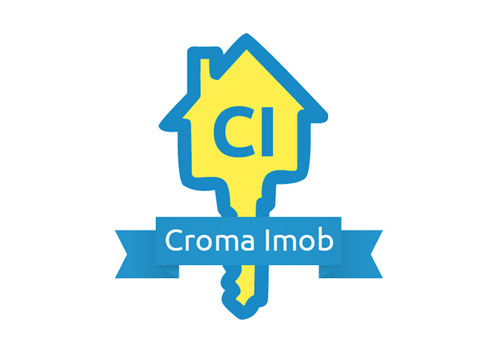 Design logo agentie imobiliara - Croma Imob - Ploiesti