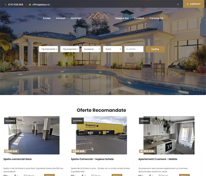 Ebyc imobiliare - agentie imobiliara Suceava