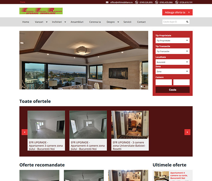 EFR Imobiliare - ageentie imobiliara Bucuresti