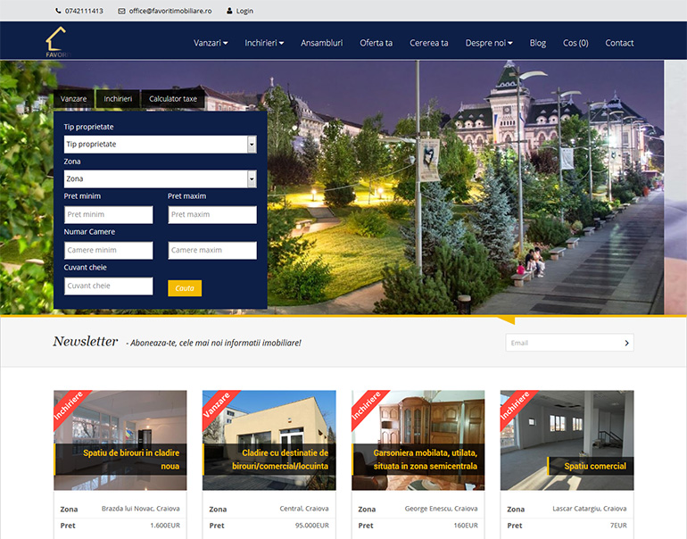 Favorit Imobiliare - agentie imobiliara Craiova