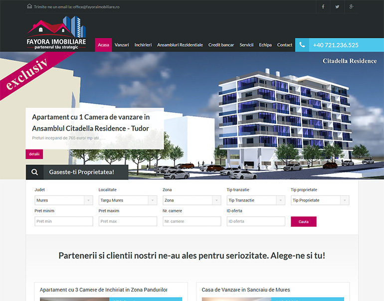 Fayora Imobiliare - agentie imobiliara Mures