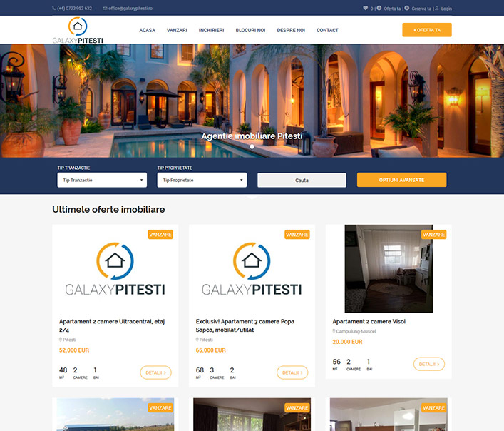Galaxypitesti - agentie imobiliara Pitesti