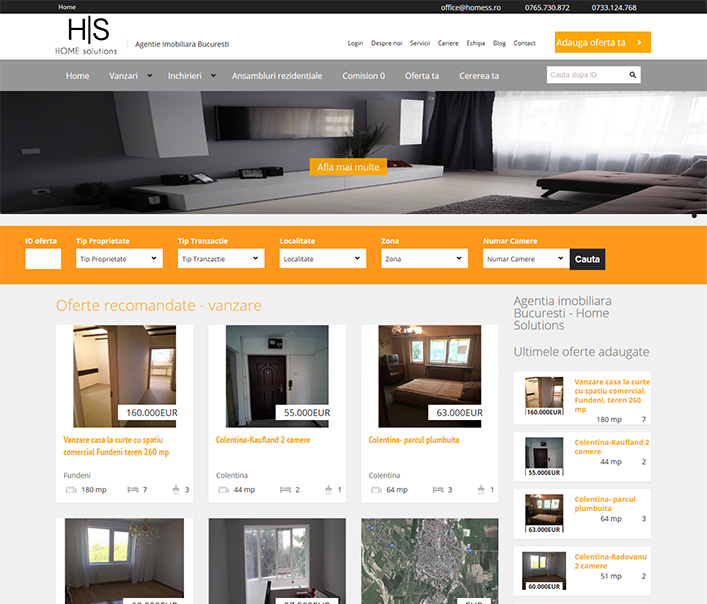 Home Solutions - agentie imobiliara Bucuresti