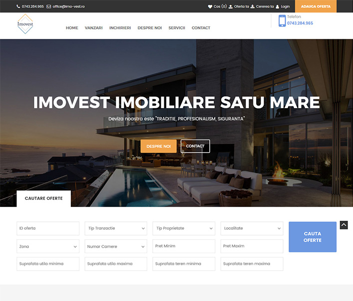 Imovest Imobiliare - agentie imobiliara Satu Mare