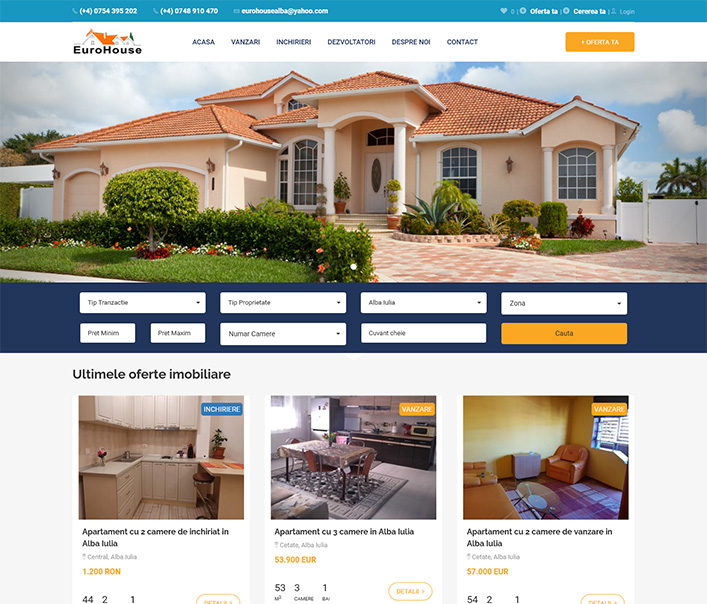 Euro House Alba - agentie imobiliara Alba Iulia