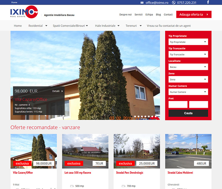 Iximo Real Estate - agentie imobiliara Bacau