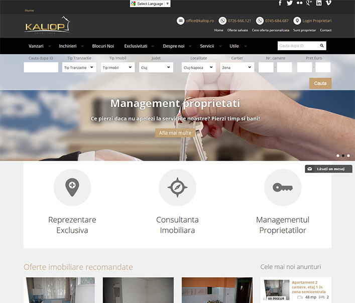 Kaliop Imobiliare - agentie imobiliara Cluj