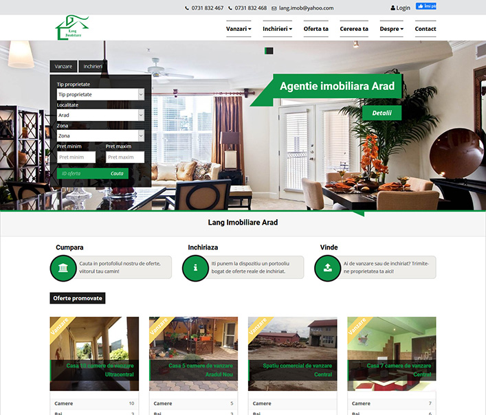 Lang Imobiliare - agentie imobiliara Arad