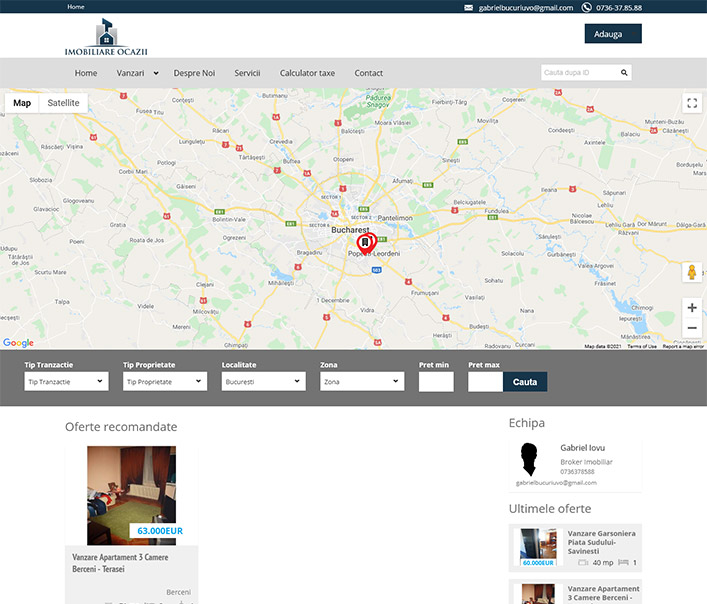 Ocazii Imobiliare - agentie imobiliara Bucuresti