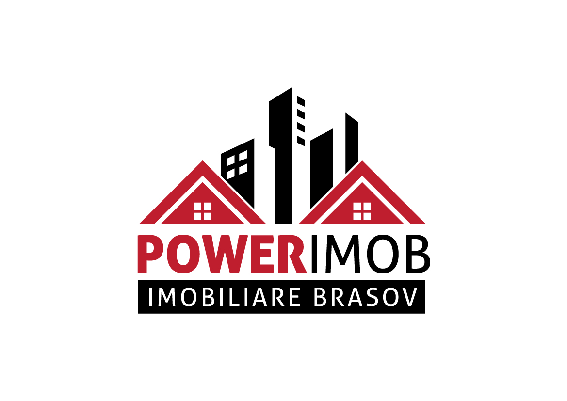 Design logo agentie Imobiliara - Power Imob - Brasov