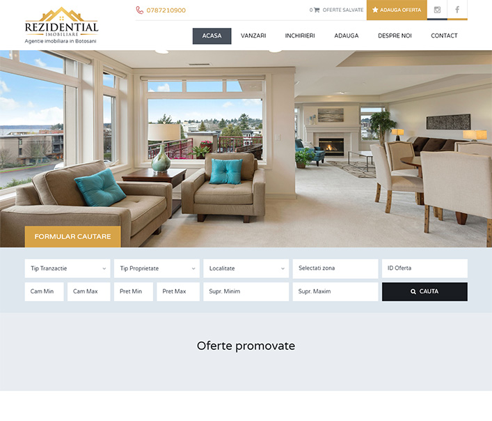 Rezidential Imobiliare - agentie imobiliara Botosani