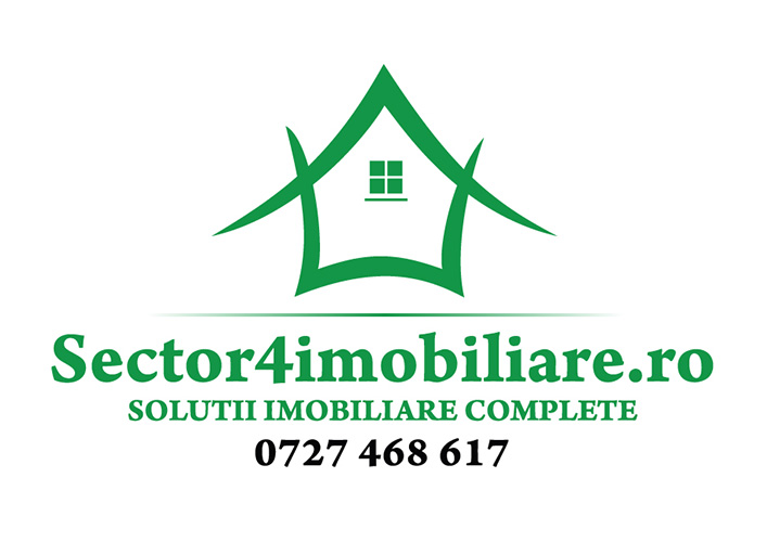 Design logo agentie imobiliara - Sector4Imobiliare - Bucuresti