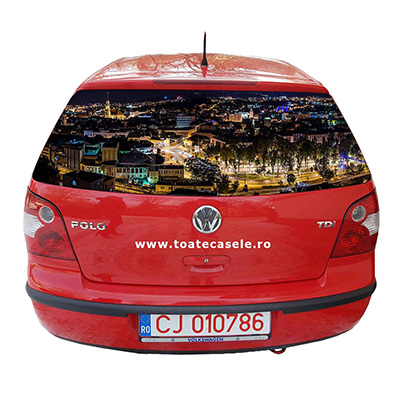 Design colantare masina agentie imobiliara - Toate Casele - Cluj
