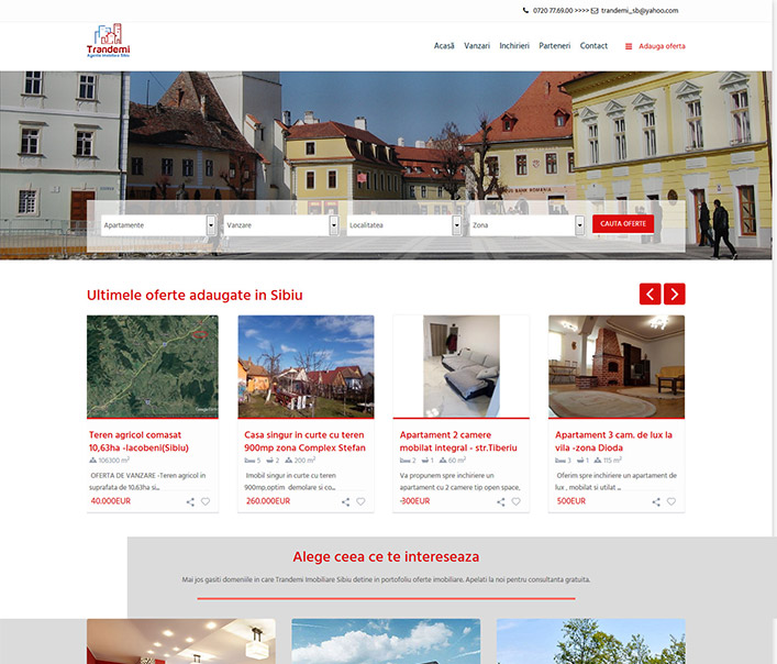 Trandemi - agentie imobiliara Sibiu